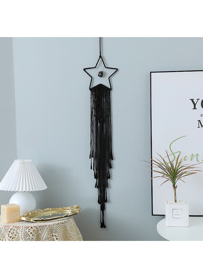 Decorative Hanging Dream Catcher Pendant Black - Image 3